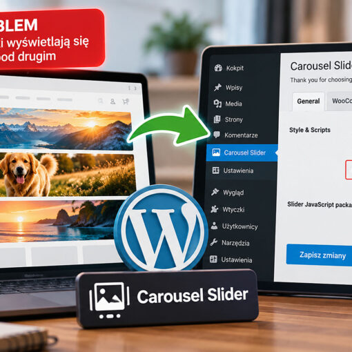 Carousel slider nie dziala wordpress rozwiazanie