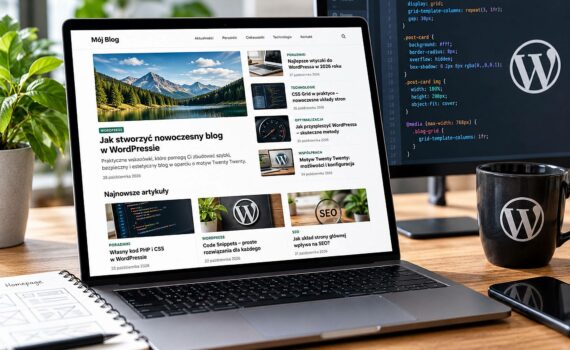 Jak zmienic wyglad strony glownej wordpress